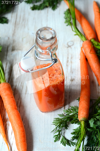 Image of Carrot juice in glass