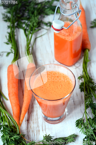 Image of Carrot juice in glass