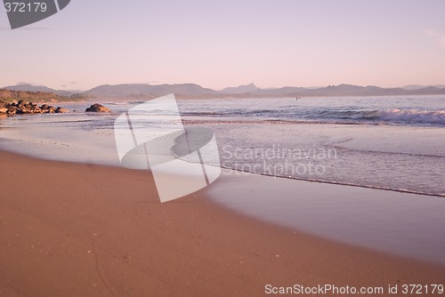 Image of the tropical beach