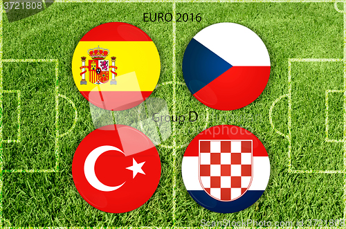 Image of Euro cup group D