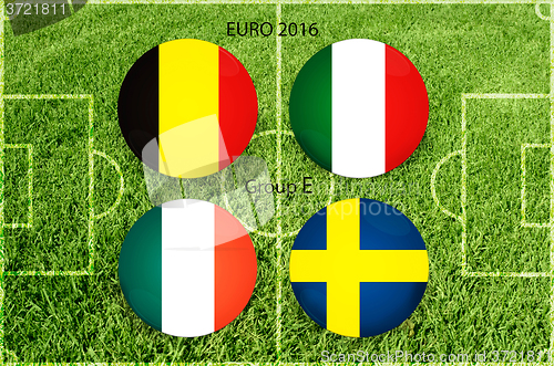 Image of Euro cup group E