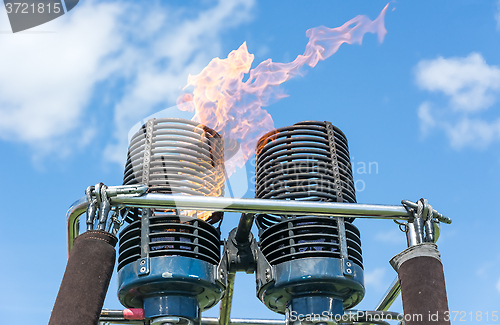 Image of Hot Air Balloon burners.