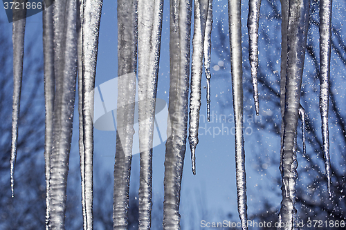 Image of Icicles Melting 