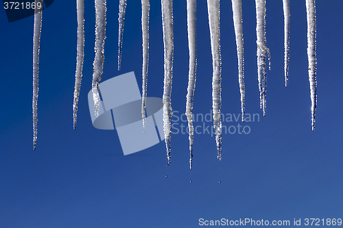 Image of Icicles Melting 