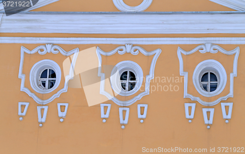 Image of Old window in a building