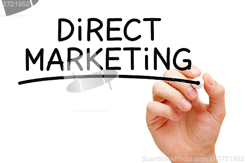 Image of Direct Marketing Black Marker