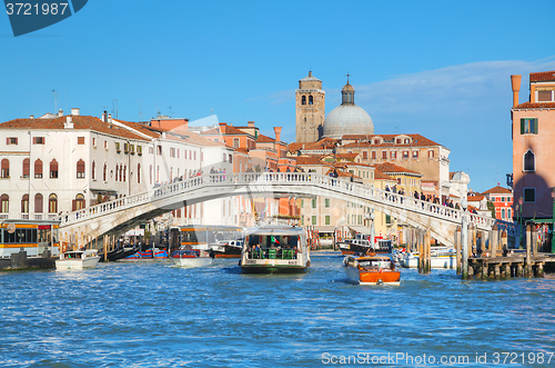 Image of Overview of Grand Canal in Venice, Italy