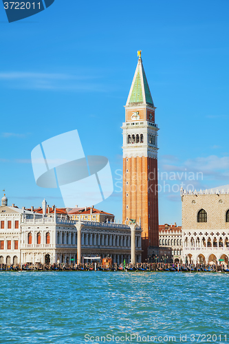 Image of Bell tower (Campanile) at St Mark square