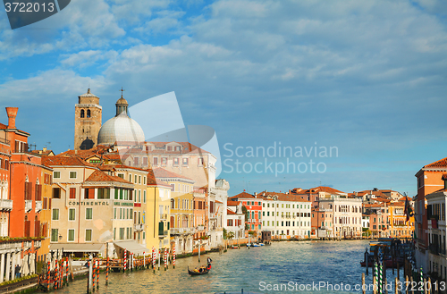 Image of Overview of Grand Canal in Venice, Italy