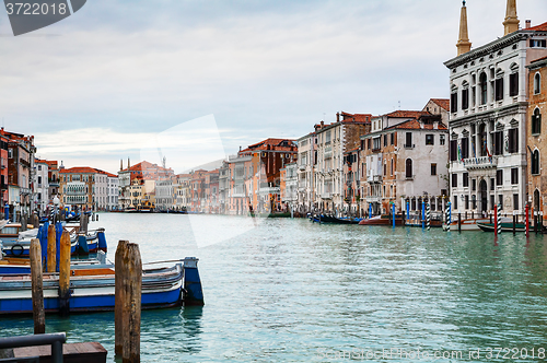 Image of Overview of Grand Canal in Venice, Italy