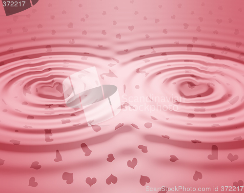 Image of pink ripples