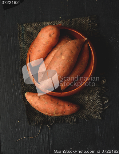 Image of Raw sweet potato