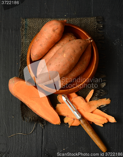 Image of Raw sweet potato