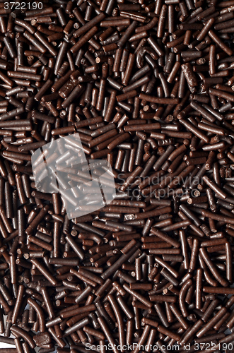 Image of Chocolate sprinkles background