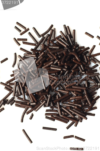 Image of Chocolate sprinkles background