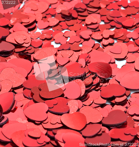 Image of red hearts