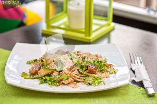 Image of Salad with smoked eel