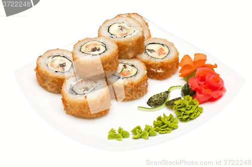 Image of Roasted roll isolated