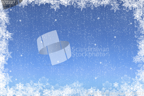 Image of snowflake frame