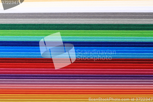 Image of color papers background