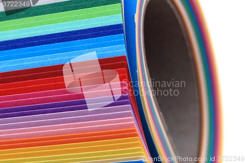 Image of color papers background