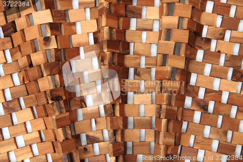 Image of wooden cubes texture