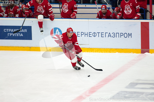Image of M. Afinogenov (61) in action