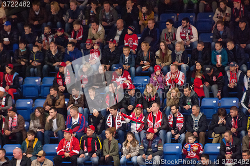 Image of Fans on tribune