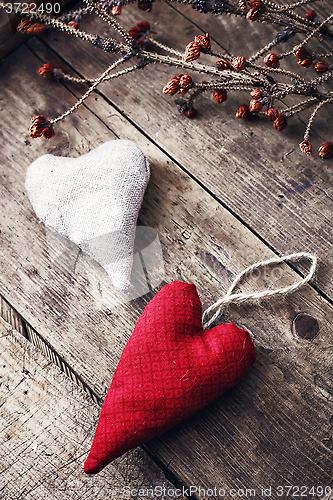 Image of Stitched hearts for the holiday