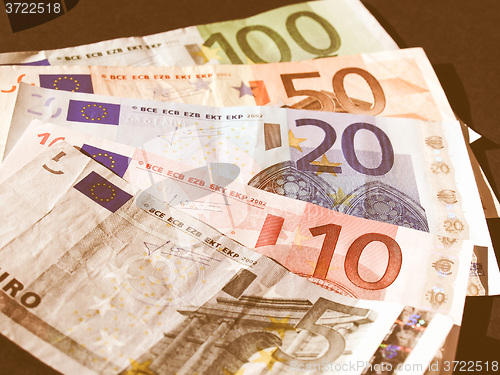 Image of  Euro note vintage