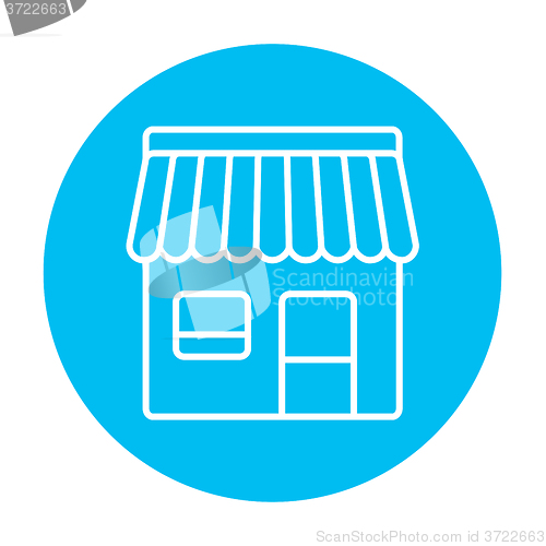 Image of Shop line icon.