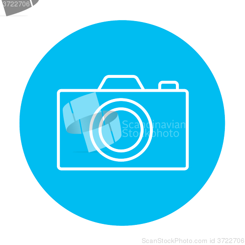 Image of Camera line icon.