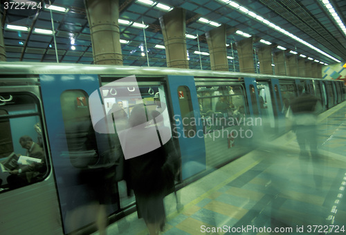 Image of EUROPE PORTUGAL LISBON METRO STATION