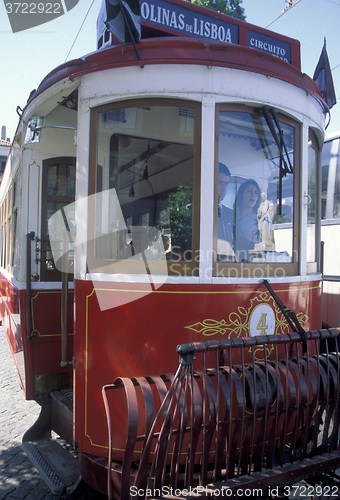 Image of EUROPE PORTUGAL LISBON TRANSPORT FUNICULAR TRAIN