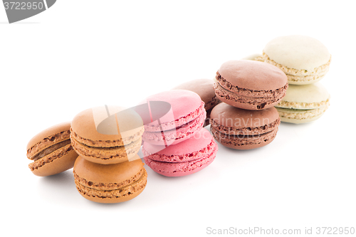 Image of Colorful French Macarons