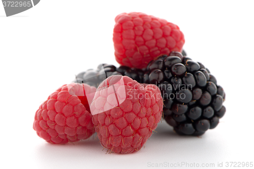 Image of Raspberry with blackberry 