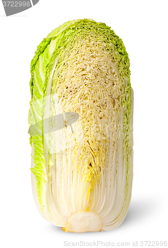 Image of Half head of cabbage Chinese cabbage