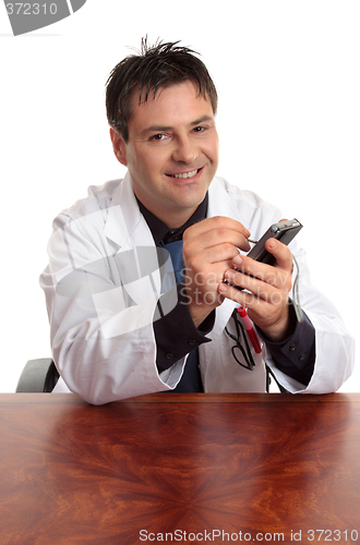 Image of Doctor with PDA