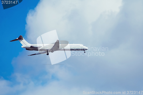 Image of Airplane in Sky