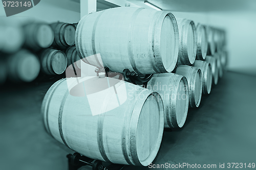 Image of Barrels of Wine