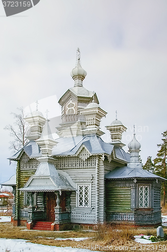 Image of Old Wooden Church