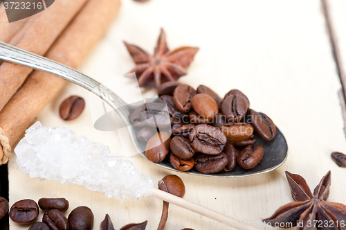 Image of coffe sugar and spice