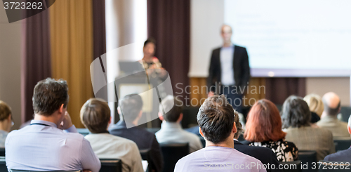 Image of Audience in the lecture hall.