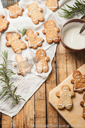 Image of The funny homemade sugar cookie 