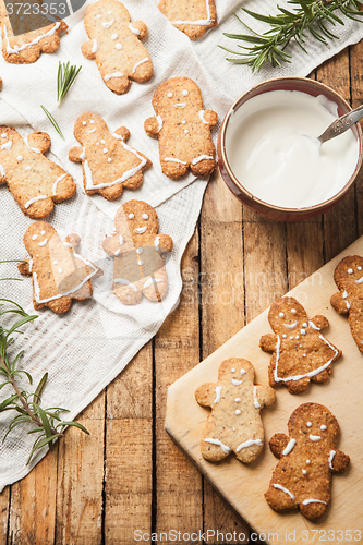 Image of The funny homemade sugar cookie 