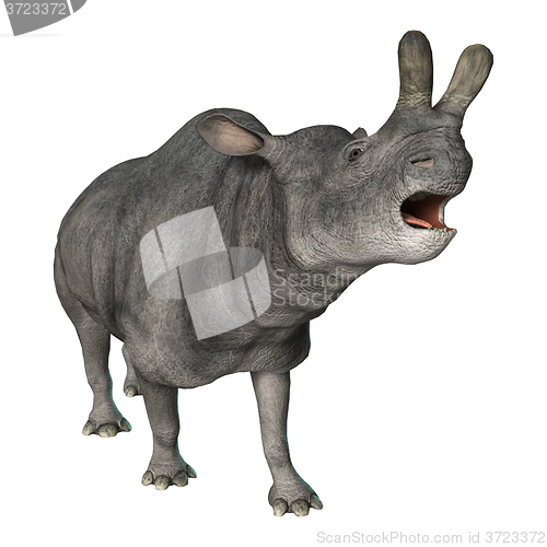 Image of Brontotherium or Thunder Beast