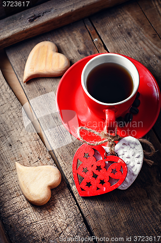 Image of Coffee on Valentine's day