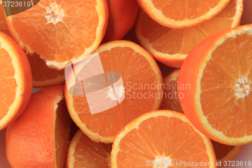Image of orange fruits texture