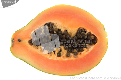 Image of papaw fruit isolated