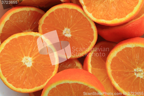 Image of orange fruits texture